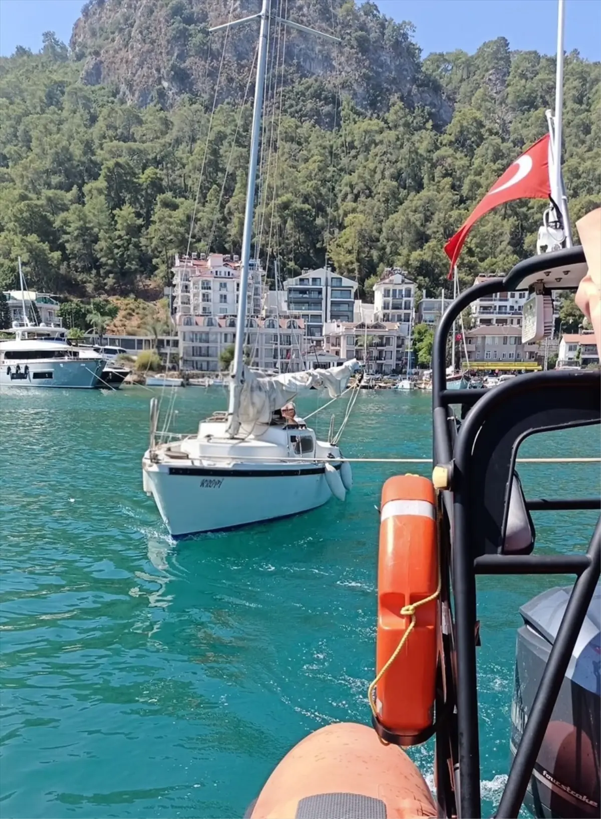 Fethiye\'de Tekne Kurtarma Operasyonu