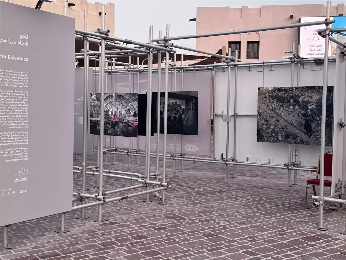Gazze\'nin Varoluş Mücadelesi: Doha\'da Sergi
