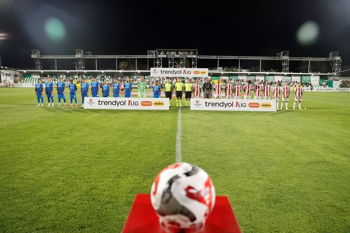 Bodrum FK ve Pendikspor Berabere