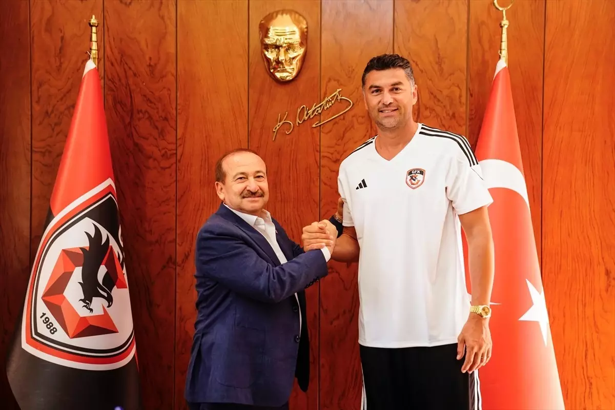 Burak Yılmaz Gaziantep FK\'nın Yeni Teknik Direktörü