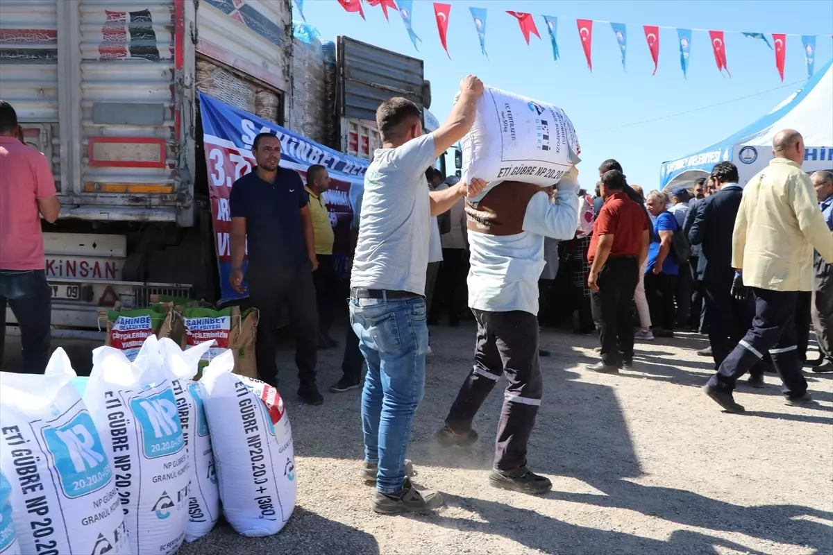 Şahinbey Belediyesi\'nden Çiftçilere Destek