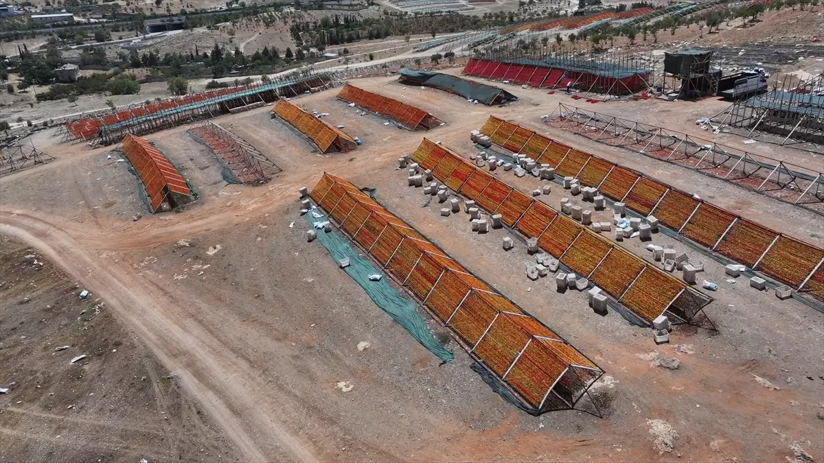 Gaziantep\'in Güneşle Buluşan Kurutmalıkları