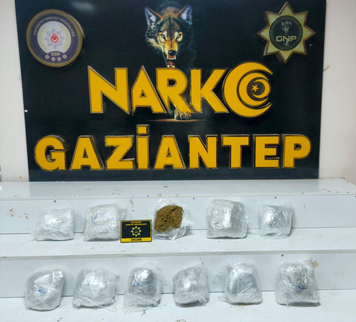 Gaziantep\'te 5.4 Kilo Uyuşturucu Ele Geçirildi