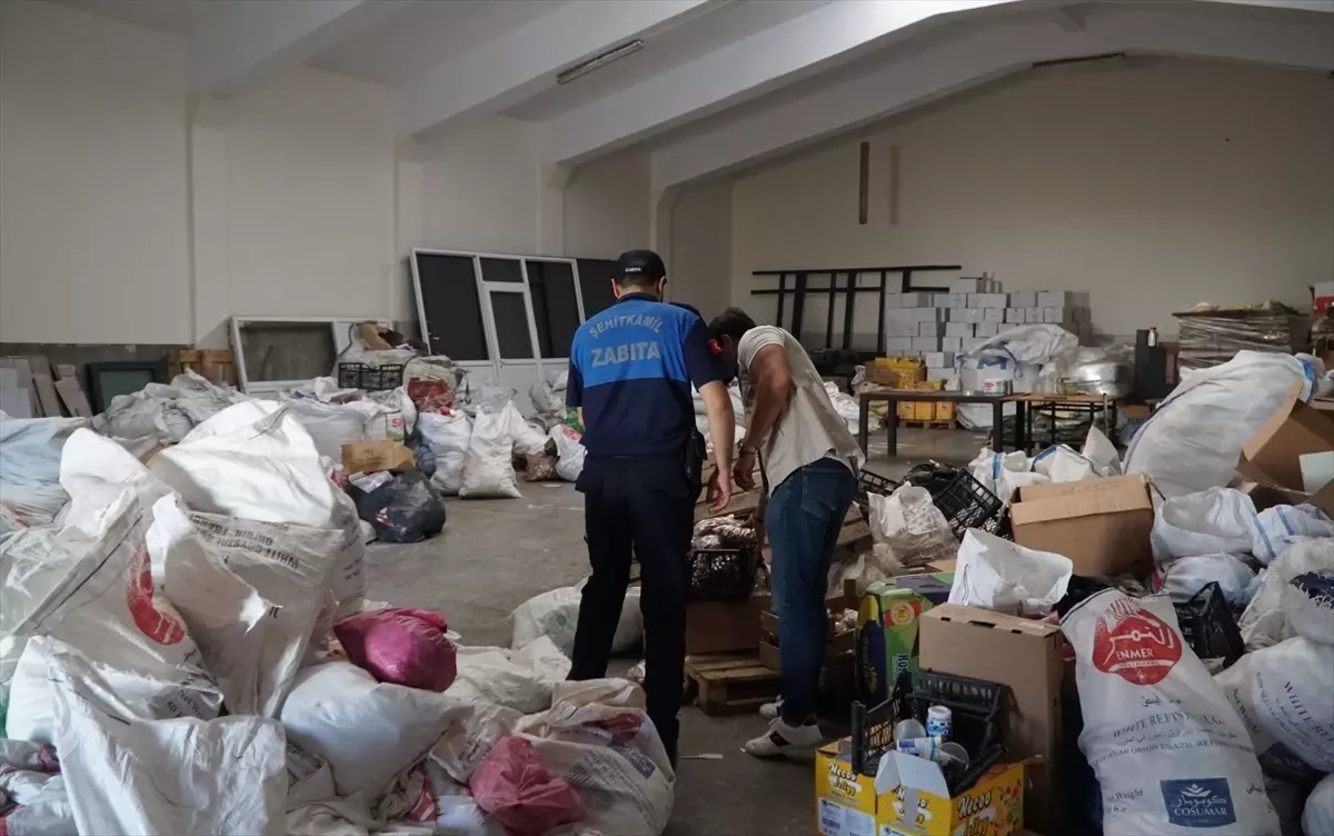 Gaziantep\'te son kullanma tarihi geçmiş 21 ton ürün ele geçirildi