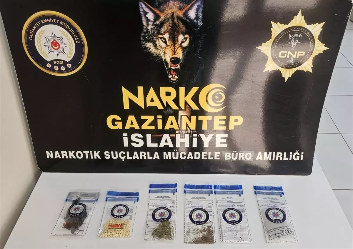 Gaziantep\'te Uyuşturucu Operasyonu: 4 Tutuklama