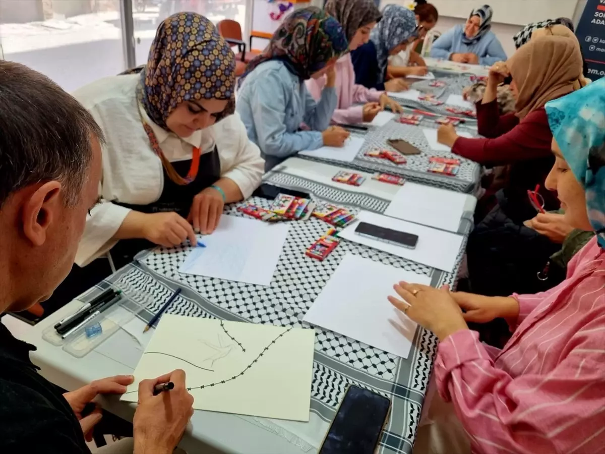 KADEM\'den Gazze\'ye Sanat Desteği