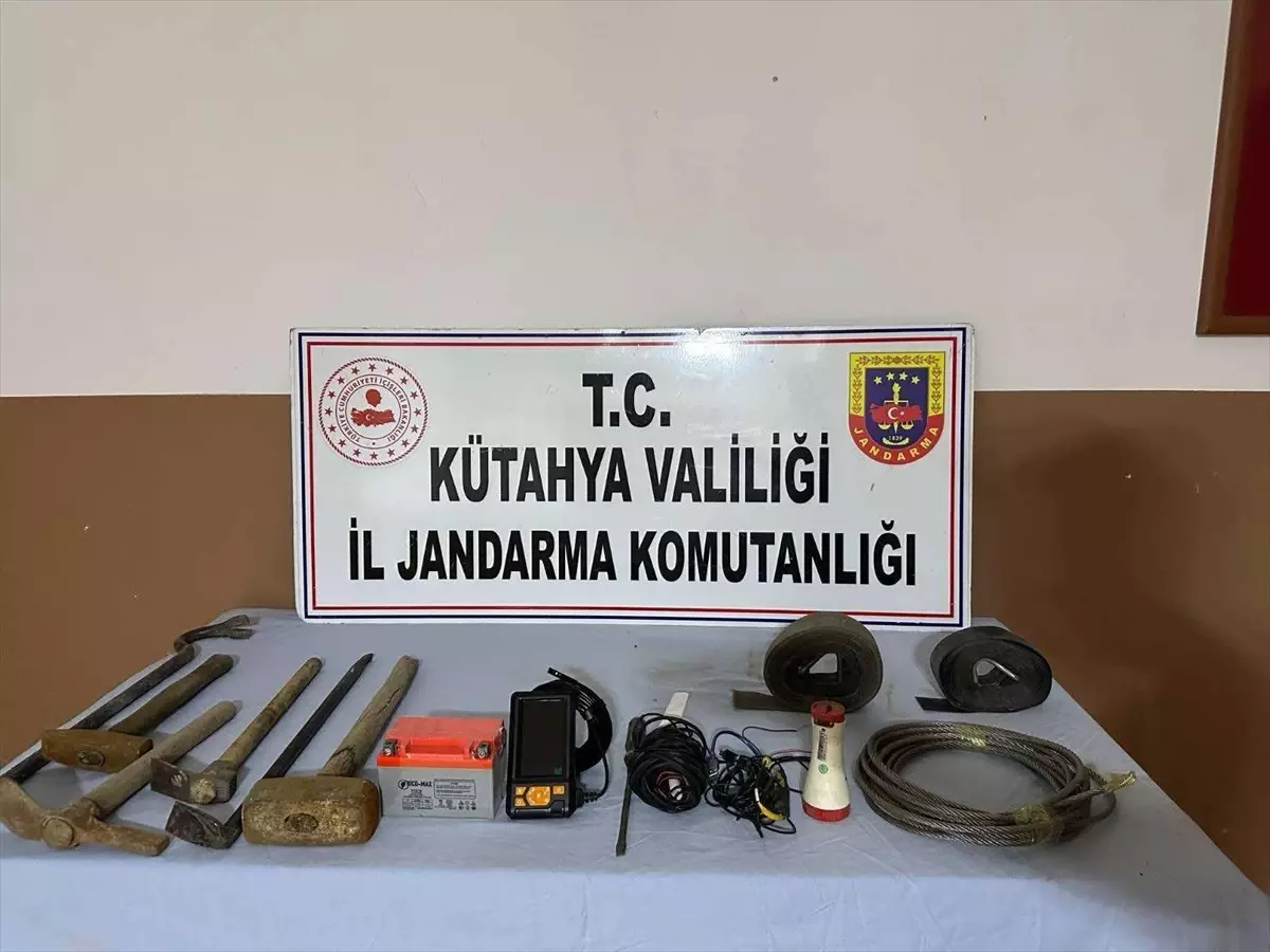 Kaçak Kazı Operasyonu: 6 Şüpheli Gözaltında