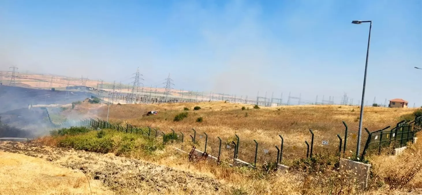 Gelibolu\'da Tarım Arazisinde Yangın