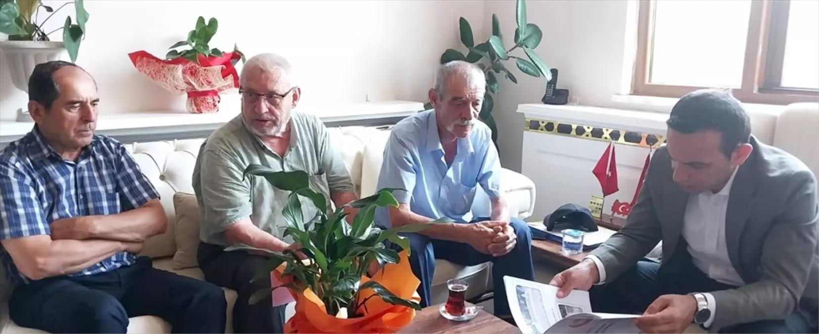 Kaymakam Koç, Dernek Üyelerini Kabul Etti