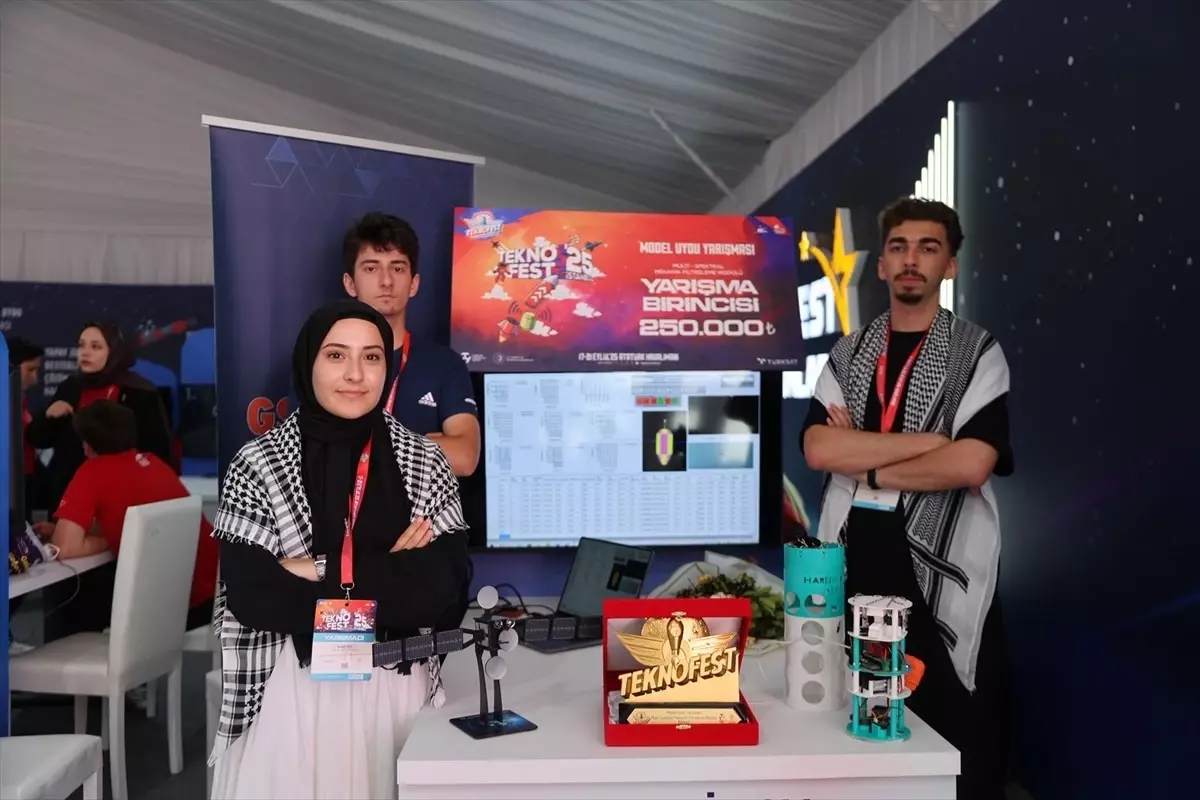 Gençlik merkezleri takımlarından TEKNOFEST 2025\'te önemli başarılar