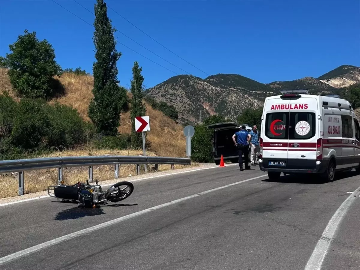 Motosiklet Kazasında Sürücü Hayatını Kaybetti