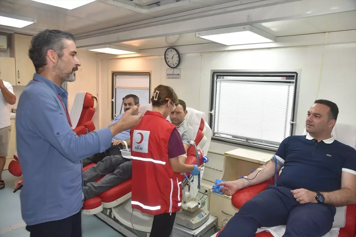 Görele\'de Kan Bağışı Kampanyası Düzenlendi