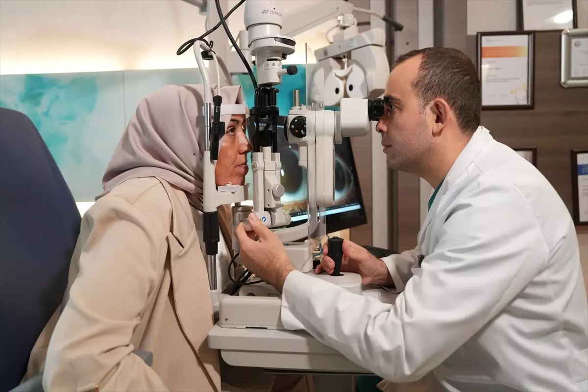 20 Yıldır Görmeyen Kadın Sağlığına Kavuştu