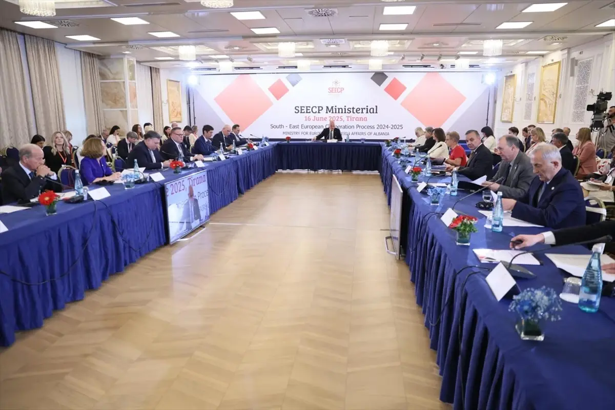 Güneydoğu Avrupa İşbirliği Süreci Dışişleri Bakanları Toplantısı Arnavutluk\'ta yapılıyor