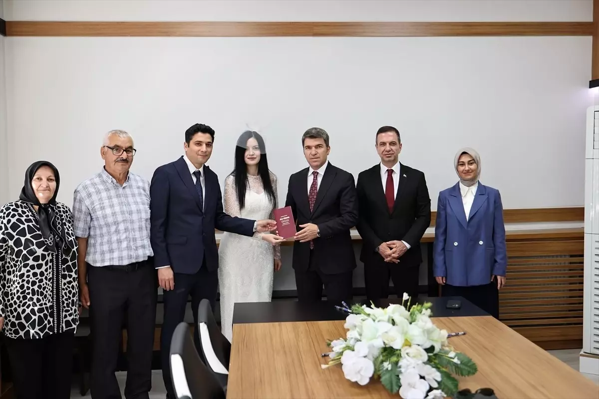 Hamamözü Kaymakamı Büşra Erdoğan\'ın Nikahı