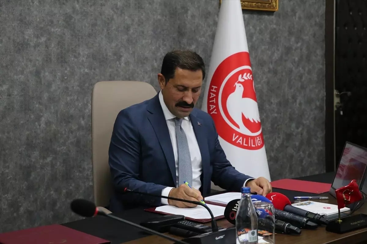 Hatay\'da Proje İmza Töreni