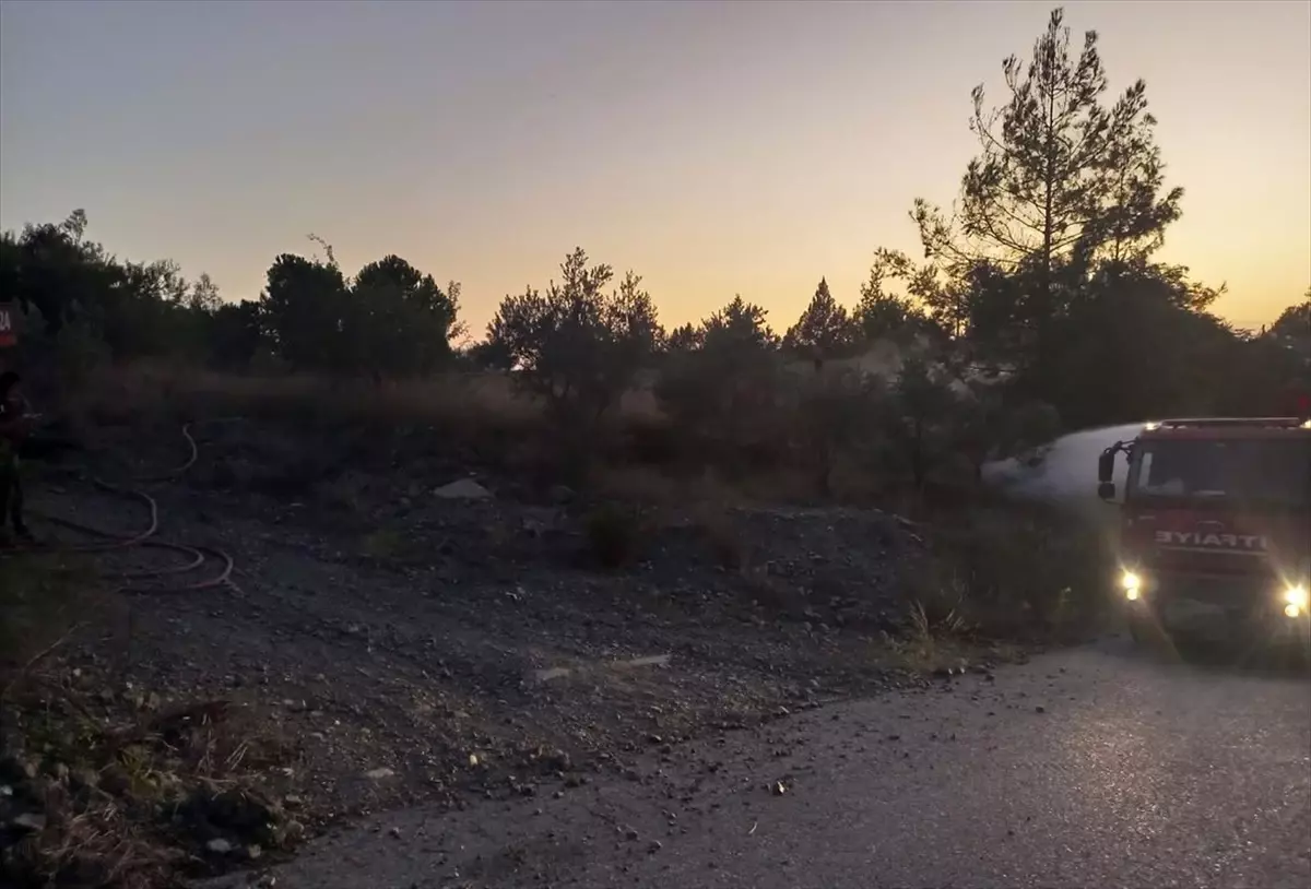 Dörtyol\'da Orman Yangını Kontrol Altına Alındı
