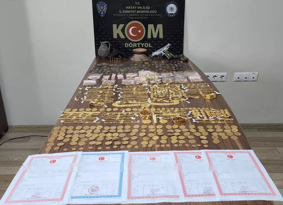 Dörtyol\'da Kuyumcu Operasyonu: 5 Gözaltı