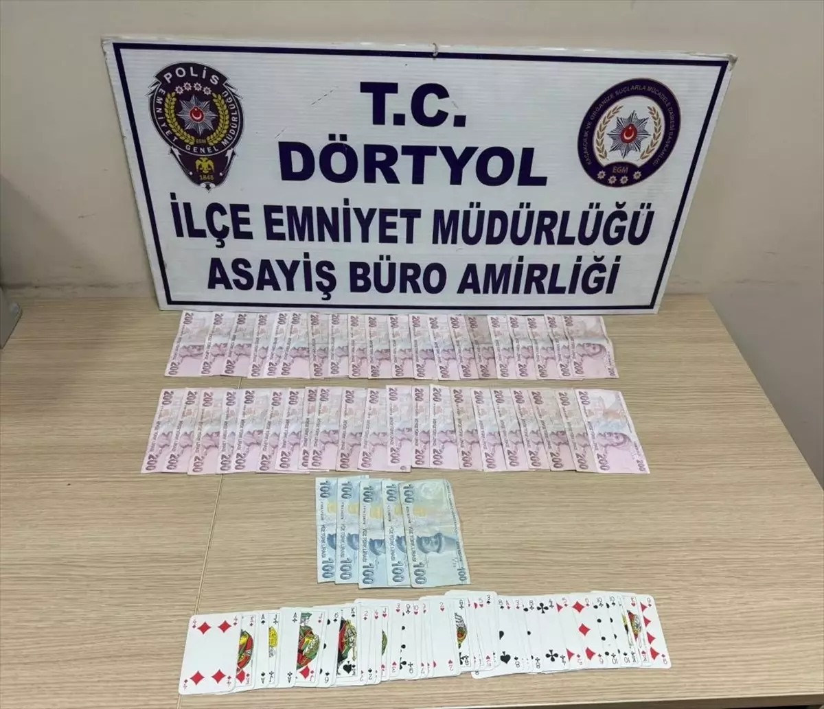 Dörtyol\'da Kumar Operasyonu: 13 Kişiye Cezalar