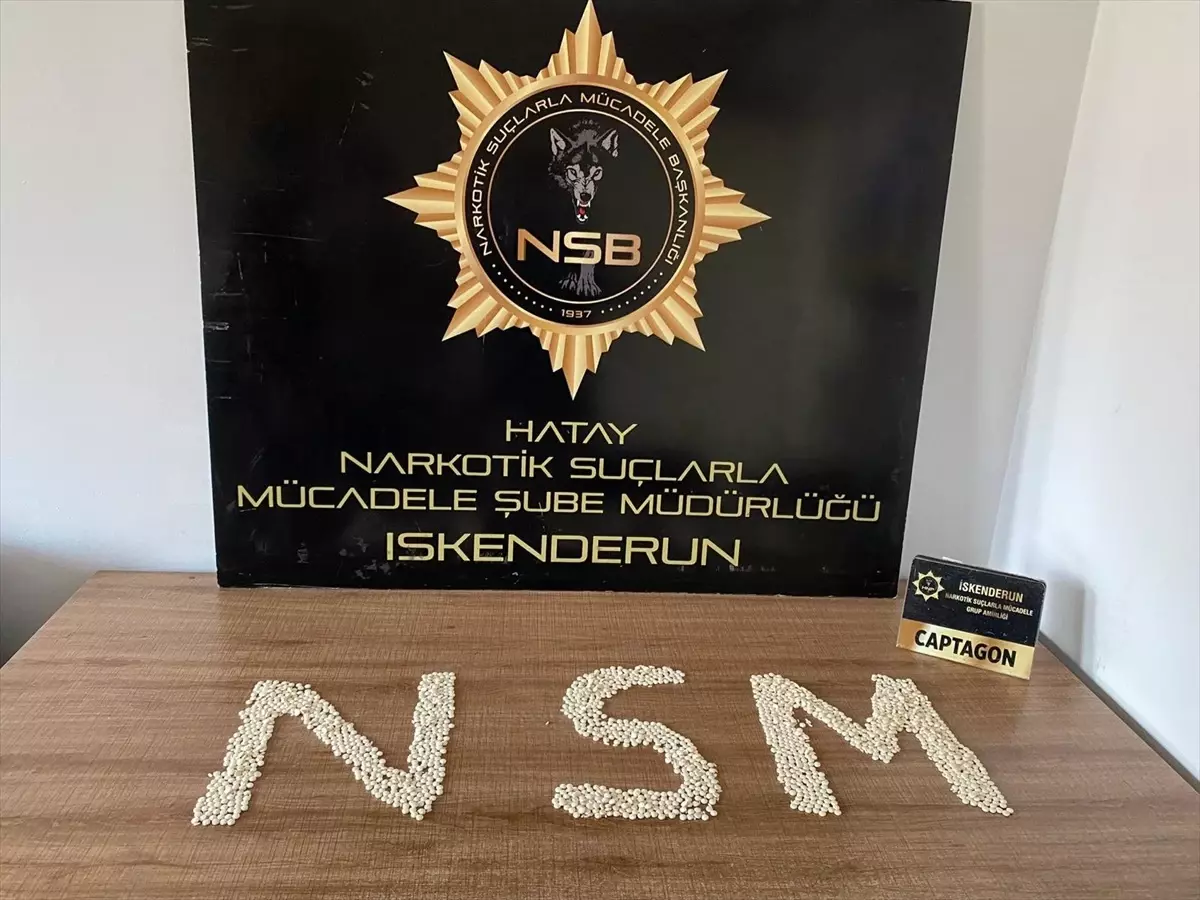 İskenderun\'da Uyuşturucu Operasyonu: 4 Tutuklama