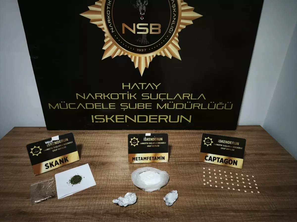 İskenderun\'da Uyuşturucu Operasyonu: 5 Tutuklama