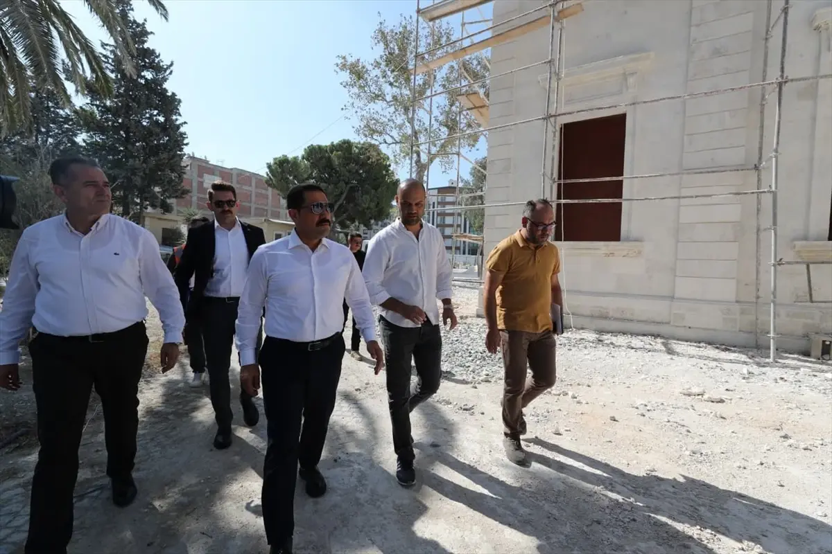 Hatay\'daki Tarihi Binaların Restorasyonu İncelendi