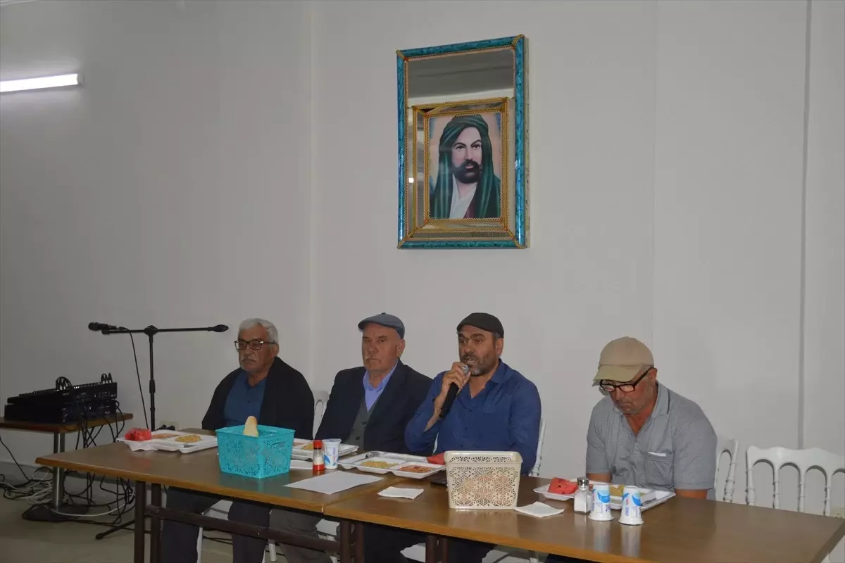 Havza\'da matem orucu tutan Alevi vatandaşlar cemevinde iftar açtı