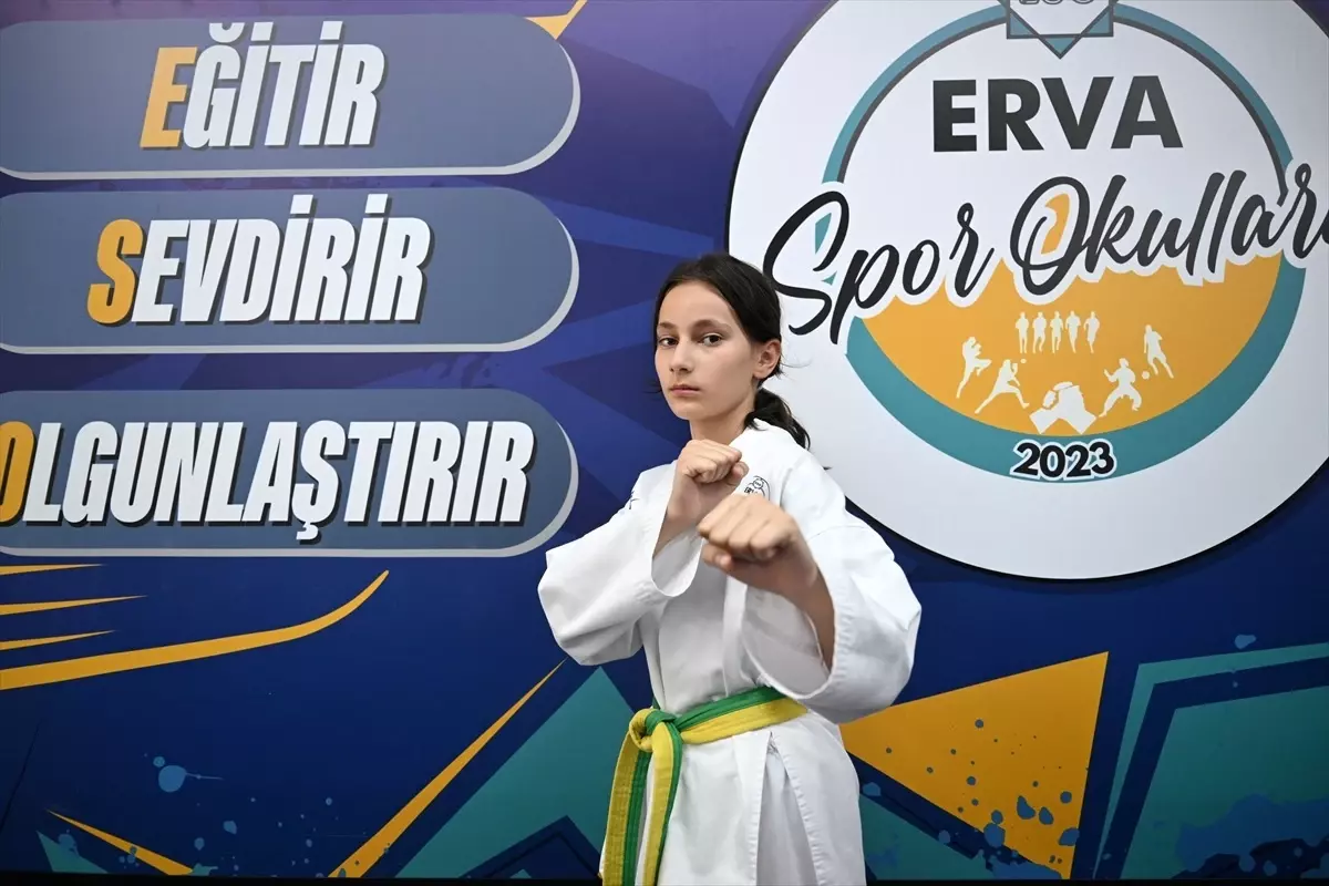 Kayseri\'de ERVA Spor Okulları\'ndan Şampiyonlar Yükseliyor
