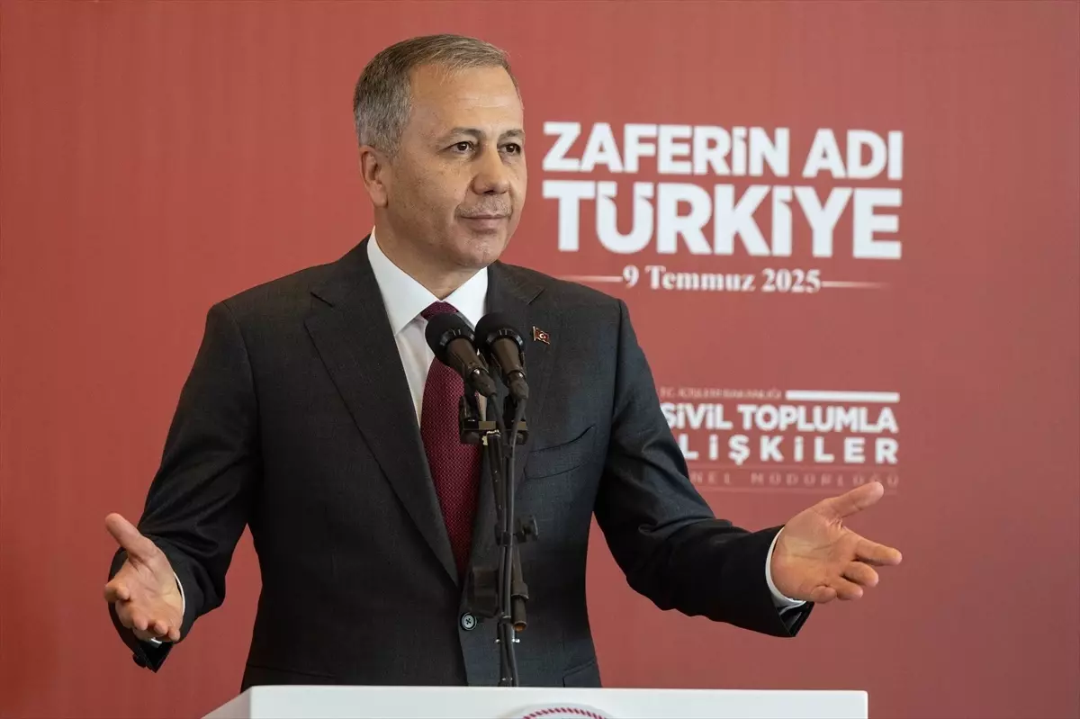 İçişleri Bakanı Yerlikaya, "Zaferin Adı Türkiye" programında konuştu Açıklaması