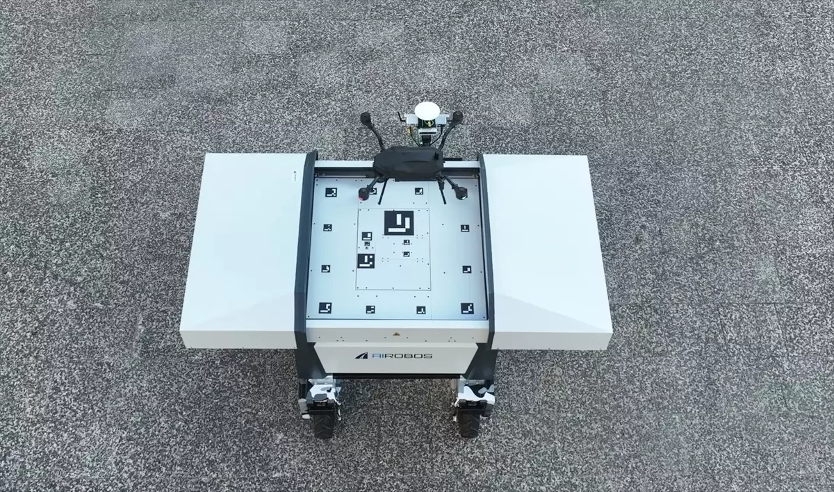 Mobil Dron Barınağı Tanıtıldı