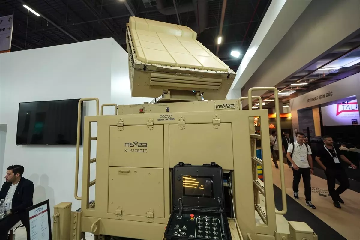 IDEF 2025\'te MS23 Elektronik Harp Sistemi Tanıtıldı