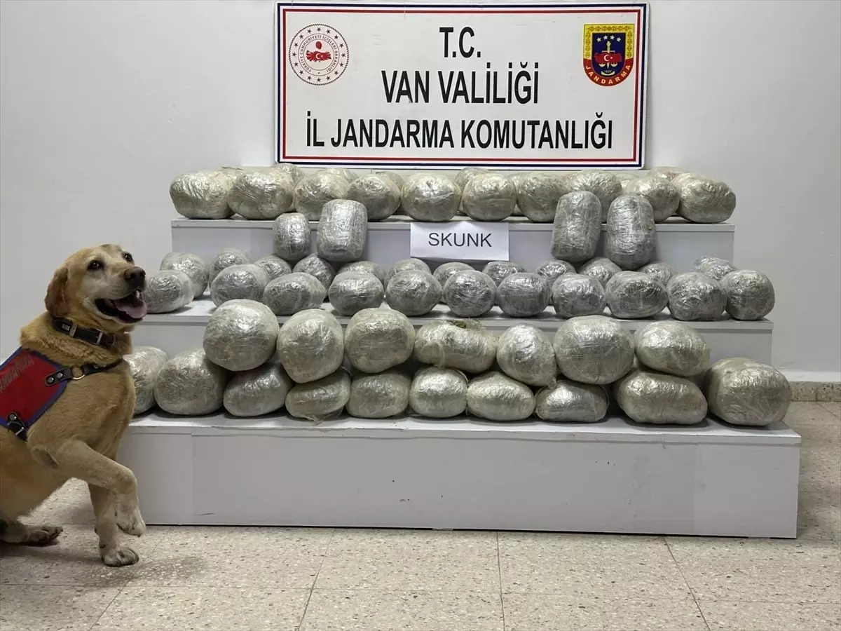 Başkale\'de 97 Kg Uyuşturucu Ele Geçirildi