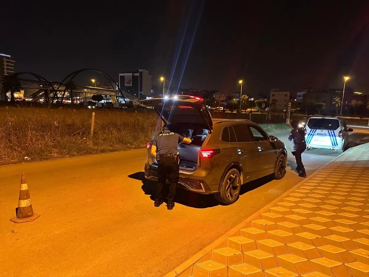 İskenderun\'da Asayiş Uygulaması