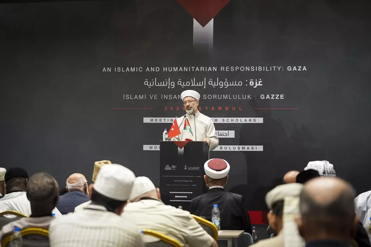 Gazze Konferansı\'nda İslami Sorumluluk Vurgusu
