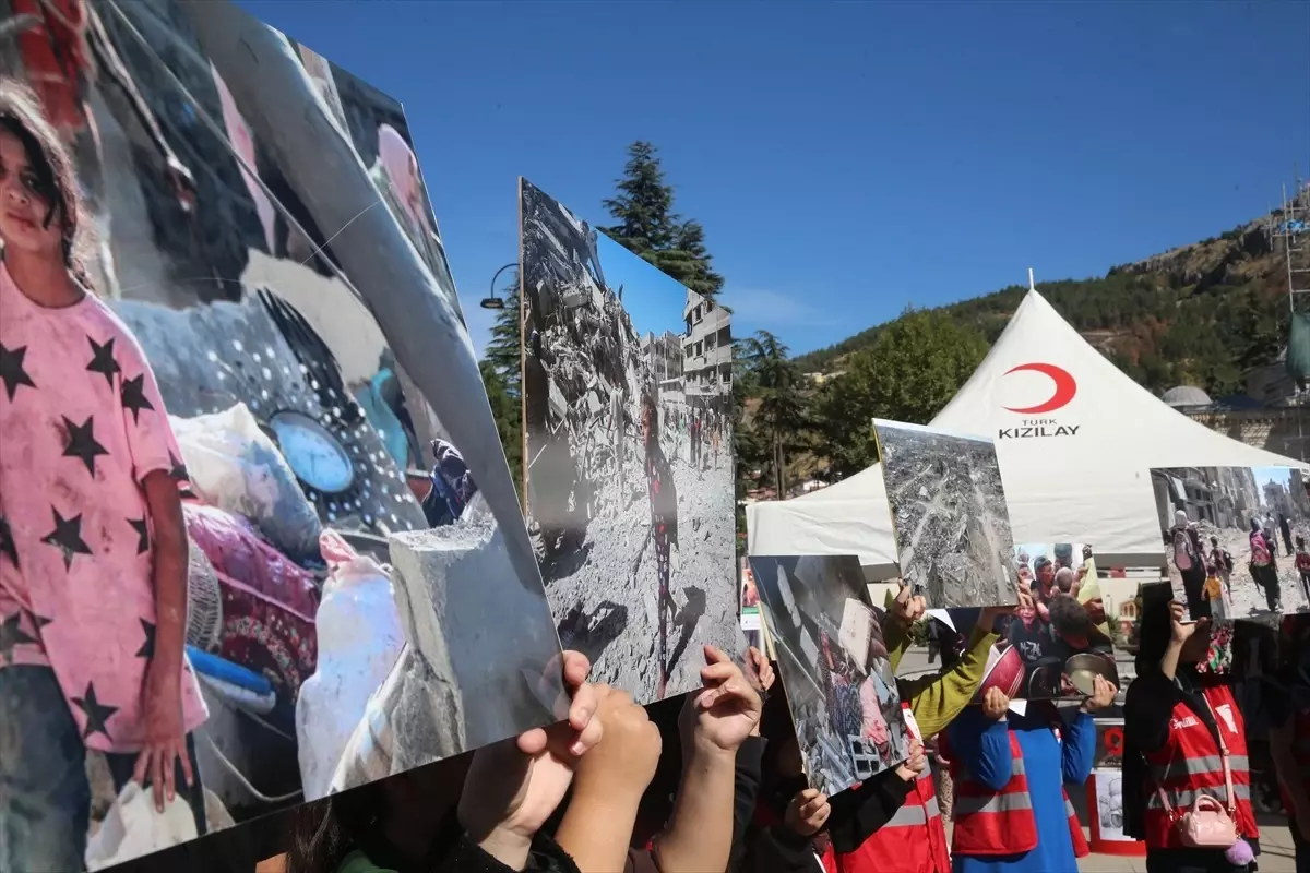 Tokat\'ta Gazze İçin Protesto