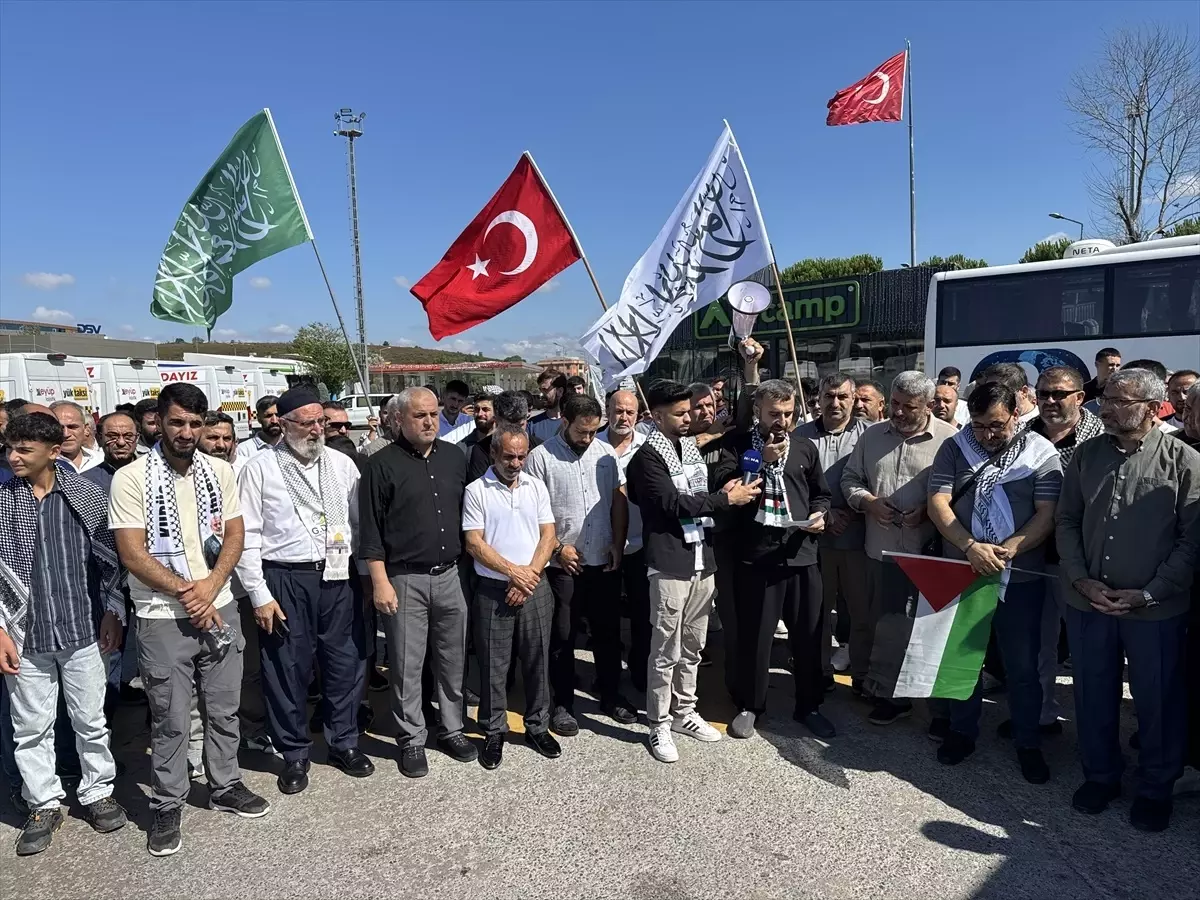 İstanbul\'dan Ankara\'ya Gazze Protestosu