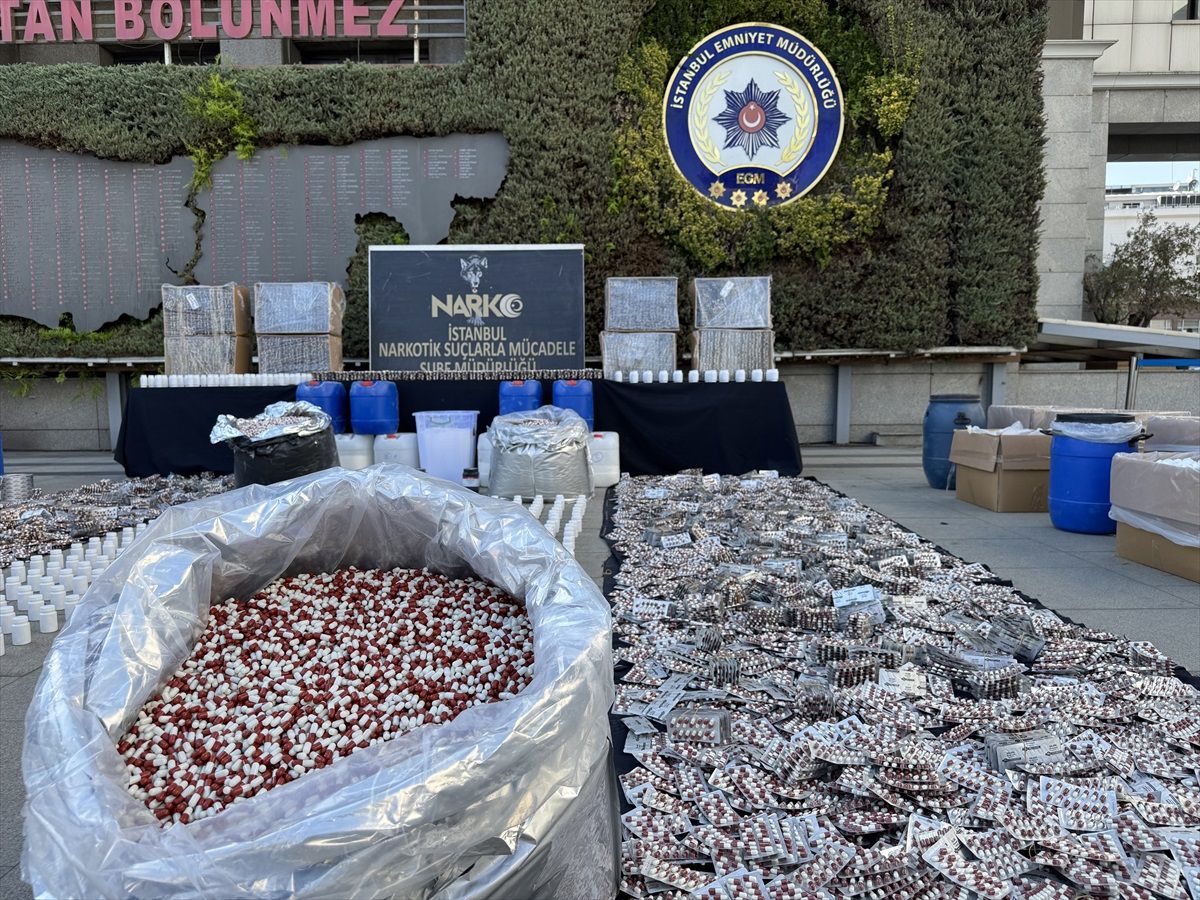 Büyük Uyuşturucu Operasyonu: 3 Milyon Hap Ele Geçirildi