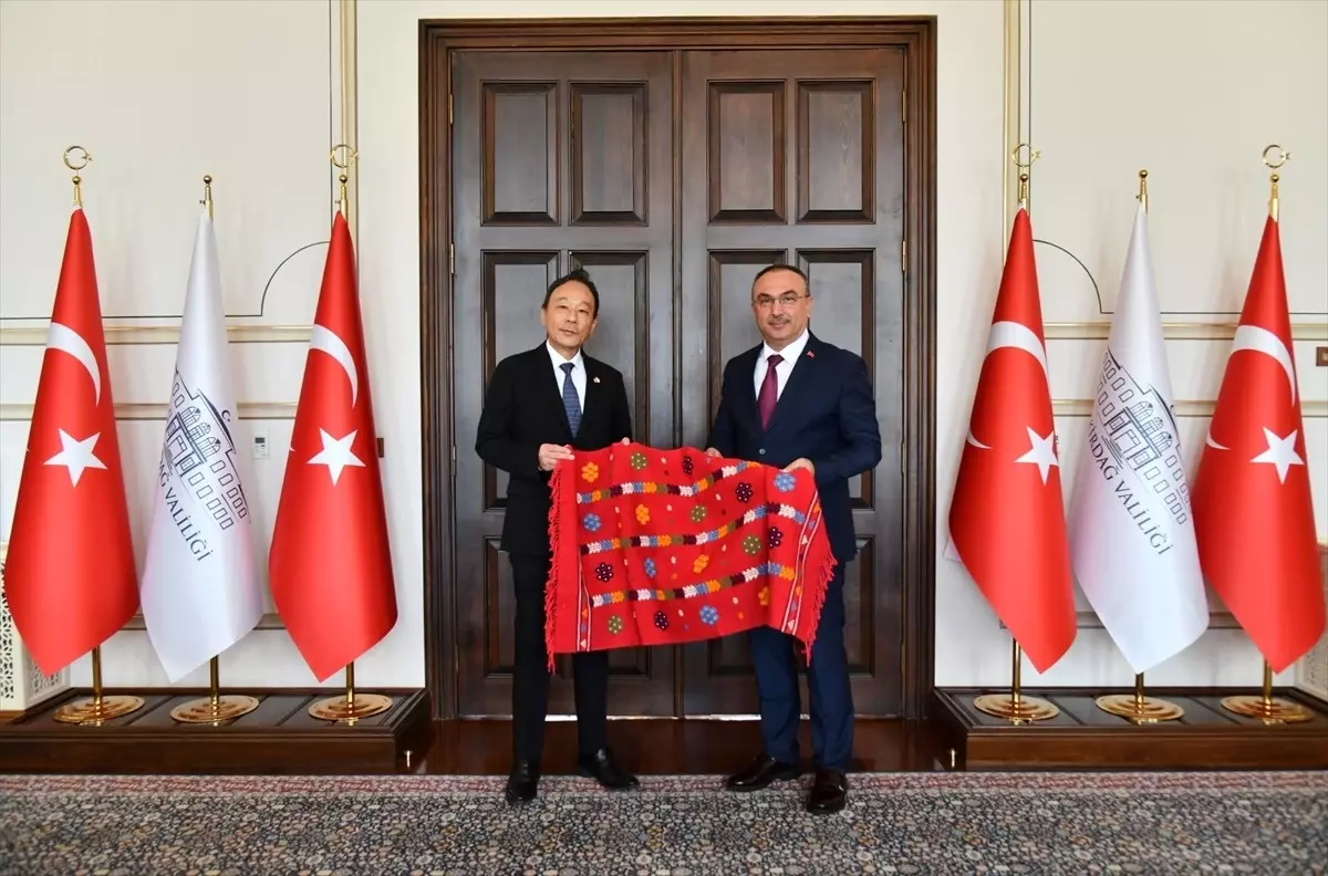 Japonya Büyükelçisi Tekirdağ\'da