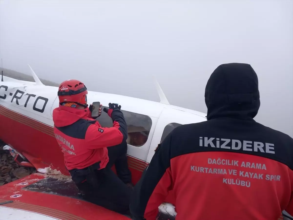 Kaçkar Dağları\'nda Uçak Kazası