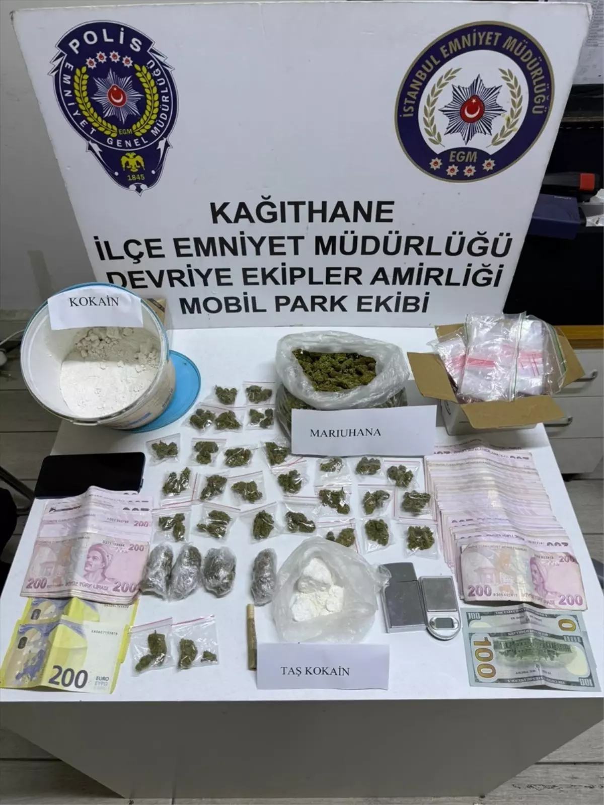 Kağıthane\'de Uyuşturucu Operasyonu: Bir Tutuklama