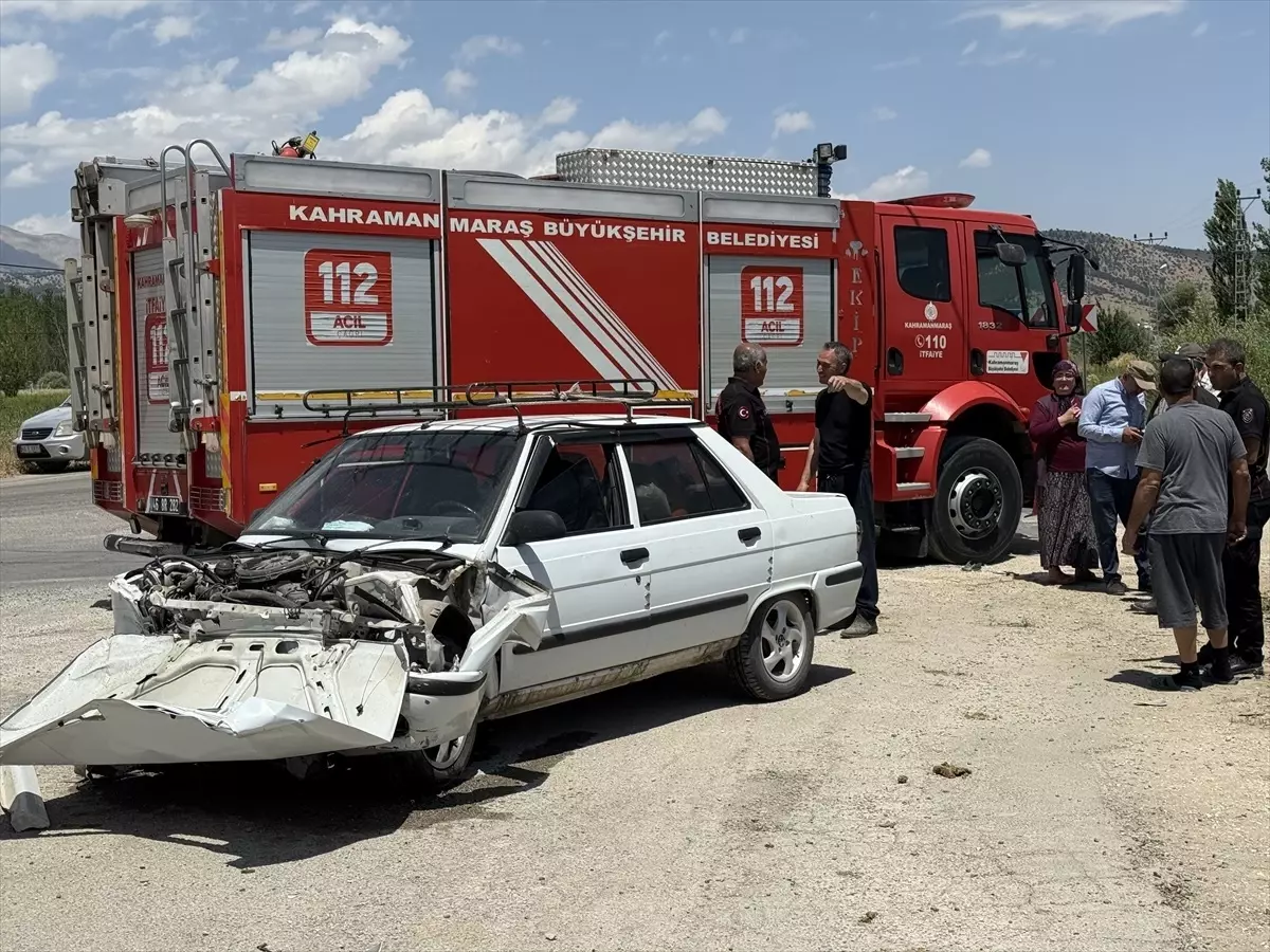 Kahramanmaraş\'ta Trafik Kazası: 5 Yaralı