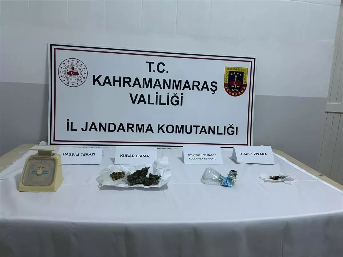 Kahramanmaraş\'ta Uyuşturucu Operasyonu