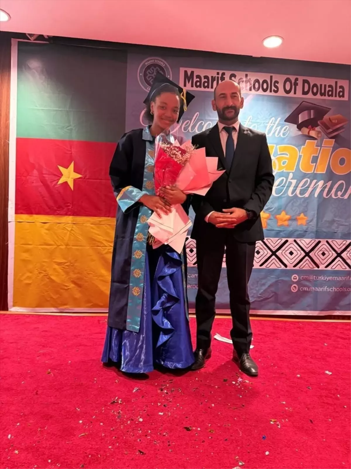 Kamerun\'da Türk Öğrenci GCE Sınavında Birinci Oldu