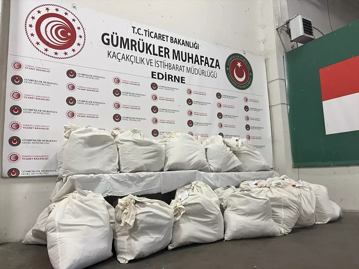 Kapıkule\'de 179 Kilo Uyuşturucu Ele Geçirildi