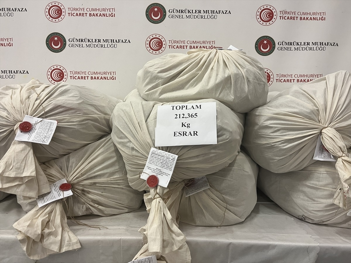 Kapıkule\'de 212 Kilo Uyuşturucu Ele Geçirildi