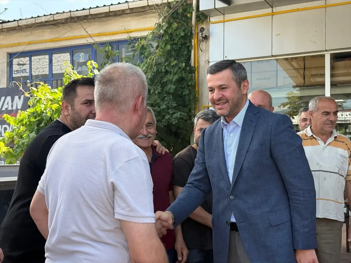Çetinkaya Esnafla Buluştu