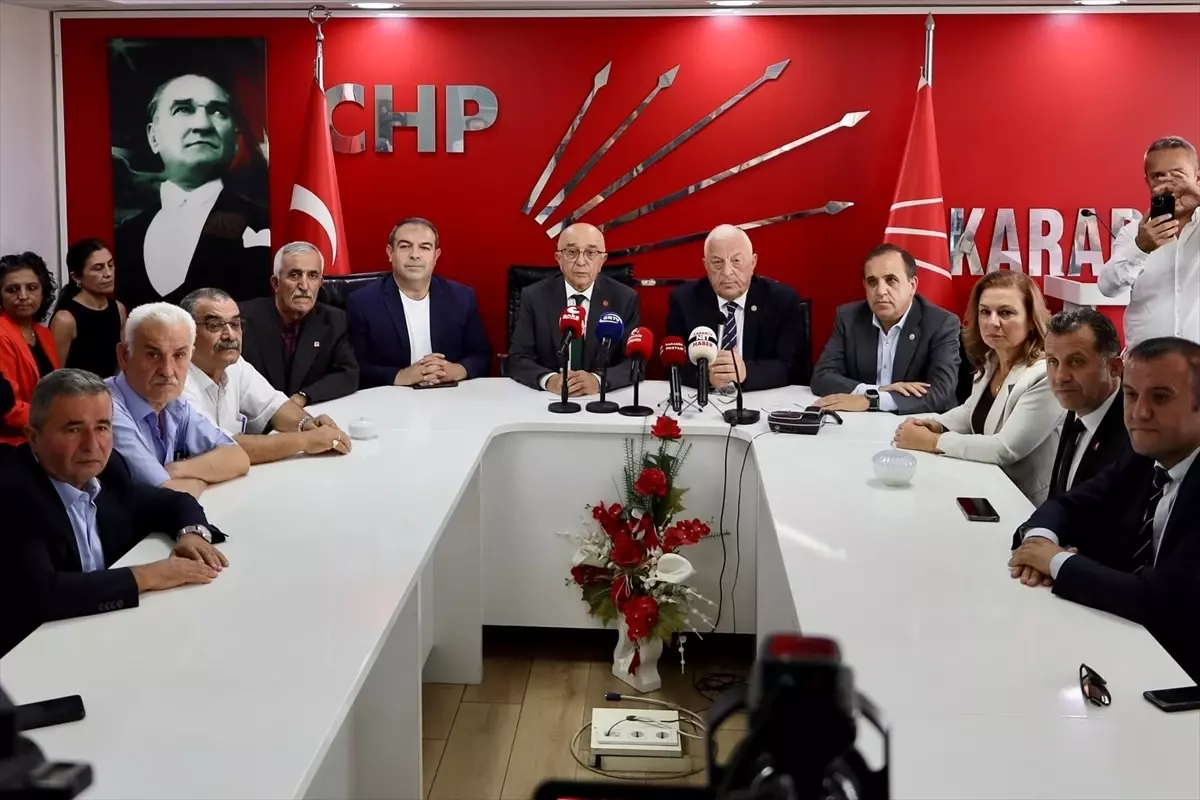 CHP\'nin Karabük\'te Saha Çalışması