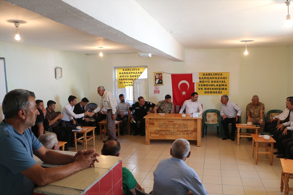 Kaymakam Bıçak Köyleri Ziyaret Etti
