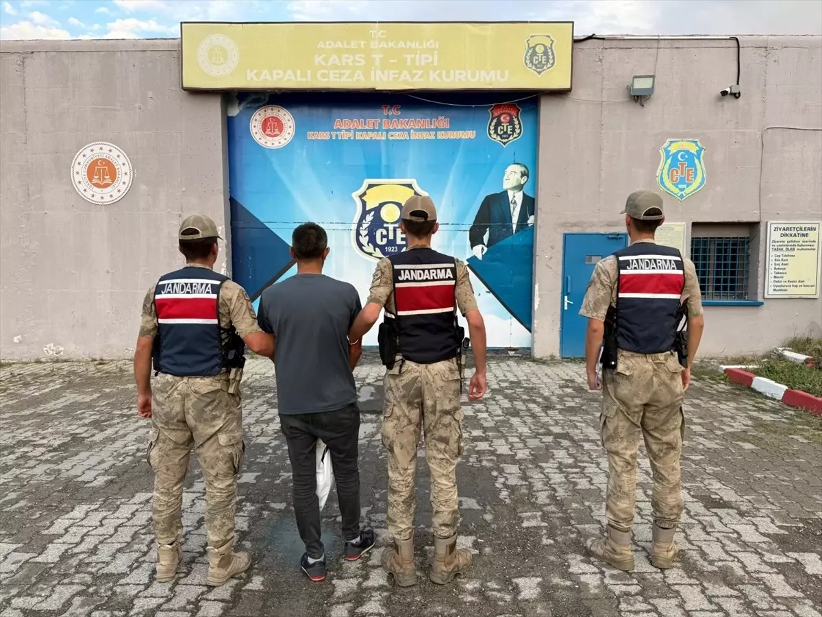 Kars\'ta Çalıntı Hayvanla Yakalanan Şahıs Tutuklandı