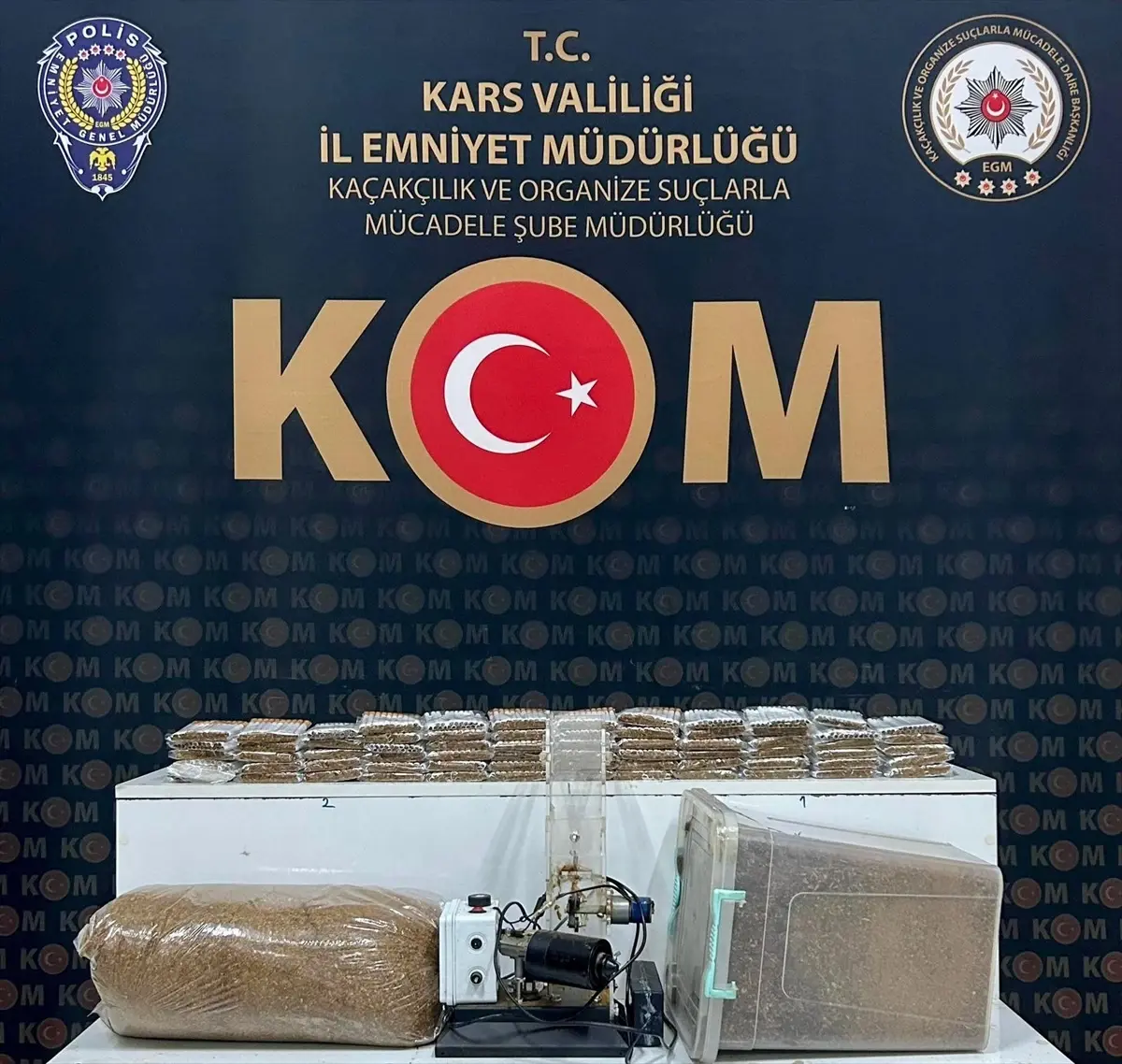 Kars\'ta Kaçakçılık Operasyonu: 15 Şüpheli